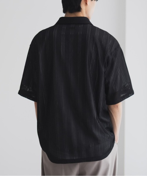 URBAN COLLECTION(アーバンコレクション)の「【URBANCOLLECTION/アーバンコレクション】レースレギュラーシャツ(シャツ/ブラウス・メンズ・ホワイト/ブラック/ライラック・S/M/L/XL)」の13枚目の写真