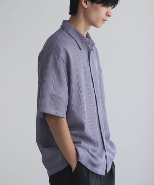 URBAN COLLECTION(アーバンコレクション)の「【URBANCOLLECTION/アーバンコレクション】レースレギュラーシャツ(シャツ/ブラウス・メンズ・ホワイト/ブラック/ライラック・S/M/L/XL)」の17枚目の写真