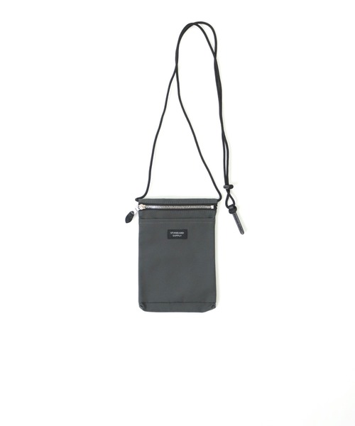 STANDARD SUPPLY（スタンダードサプライ）の「[ STANDARD SUPPLY ] SIMPLICITY SLING PURSE M / スリングパースM（ショルダーバッグ・レディース・ネイビー/グレー/ブルー/チャコールアッシュ/ブラック/サンドベージュ・M）」の13枚目の写真