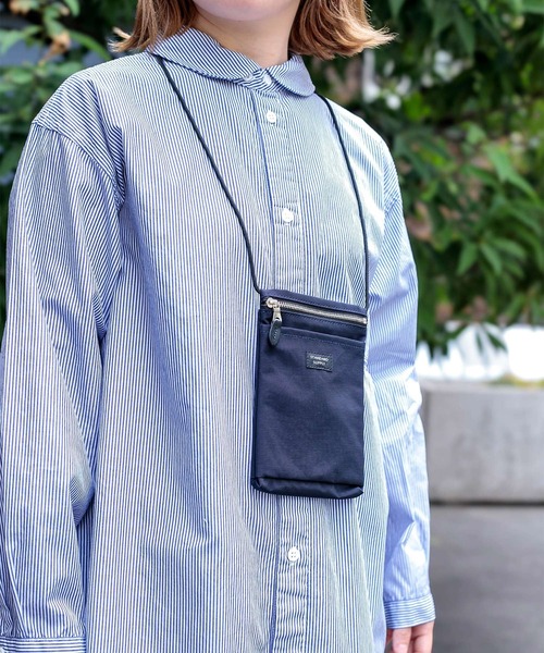 STANDARD SUPPLY（スタンダードサプライ）の「[ STANDARD SUPPLY ] SIMPLICITY SLING PURSE M / スリングパースM（ショルダーバッグ・レディース・ネイビー/グレー/ブルー/チャコールアッシュ/ブラック/サンドベージュ・M）」の20枚目の写真