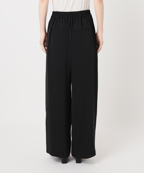 B.C STOCK(ベーセーストック)の「《追加》【WEB限定】ウォッシャブル / タックワイドパンツ(スラックス・レディース・ブラック・SMALL/MEDIUM)」の12枚目の写真