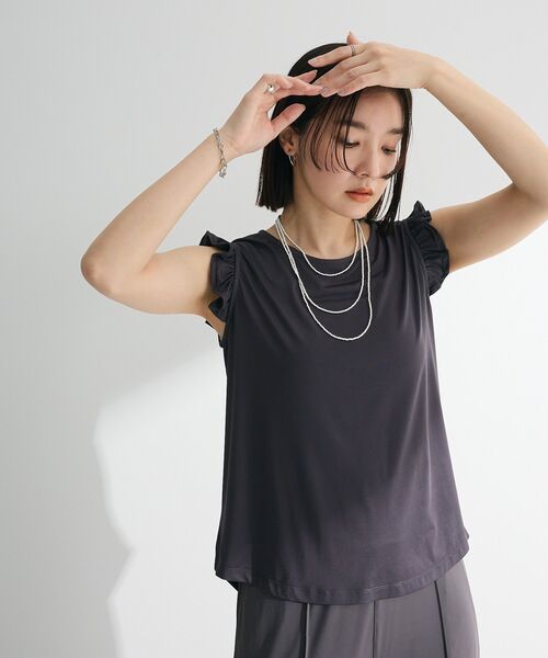 Sugar spoon(シュガースプーン)の「・SUGAR SPOON 【ラッシュガード】タンクトップ(タンクトップ・レディース・カーキ/ブラック/チャコールグレー・FREE)」の12枚目の写真