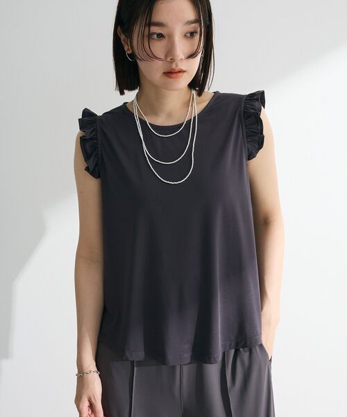 Sugar spoon(シュガースプーン)の「・SUGAR SPOON 【ラッシュガード】タンクトップ(タンクトップ・レディース・カーキ/ブラック/チャコールグレー・FREE)」の15枚目の写真