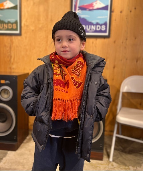 GROOVY COLORS(グルービーカラーズ)の「GRVY Padding Jacket(ダウンジャケット/コート・キッズ・ブラック・125)」の1枚目の写真