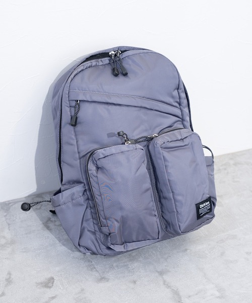 Dickies（ディッキーズ）の「【Dickies】DK PADDED MP BACKPACK / ディッキーズ マルチポケット シャイニー バックパック 25L（バックパック/リュック・メンズ・ブラック/アイボリー/カーキ/チャコールグレー・FREE）」の3枚目の写真