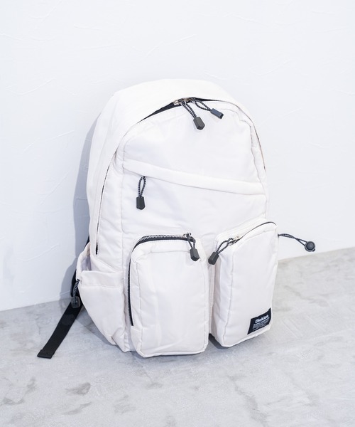 Dickies（ディッキーズ）の「【Dickies】DK PADDED MP BACKPACK / ディッキーズ マルチポケット シャイニー バックパック 25L（バックパック/リュック・メンズ・ブラック/アイボリー/カーキ/チャコールグレー・FREE）」の2枚目の写真
