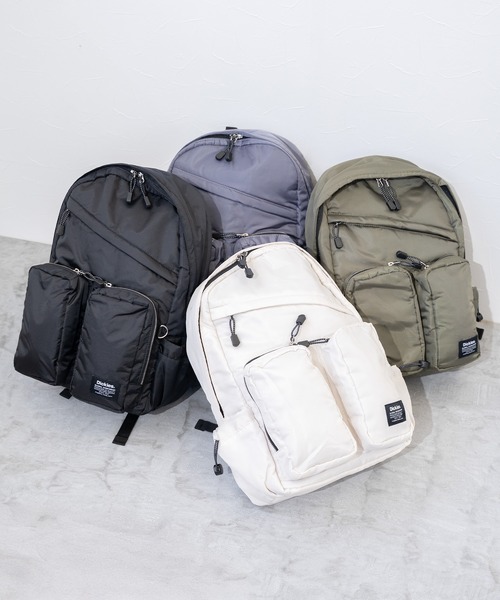 Dickies（ディッキーズ）の「【Dickies】DK PADDED MP BACKPACK / ディッキーズ マルチポケット シャイニー バックパック 25L（バックパック/リュック・メンズ・ブラック/アイボリー/カーキ/チャコールグレー・FREE）」の19枚目の写真