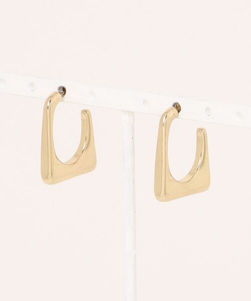 big metal london(ビッグメタルロンドン)の「【金属アレルギー対応】ハンドクラフトピアス HORTENSE ORGANIC SHAPE(ピアス(両耳用)・レディース・ゴールド/シルバー・FREE)」の5枚目の写真