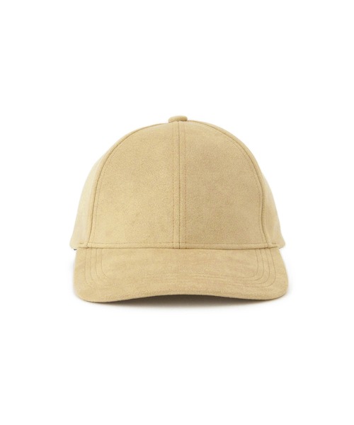 SALON adam et rope'（サロン アダム エ ロペ）の「Ultrasuede(R) cap / キャップ（キャップ・レディース・ベージュ/ダークブラウン・FREE）」の11枚目の写真