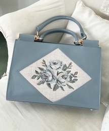 an another angelus | ローズ刺繍トートバッグ(トートバッグ)