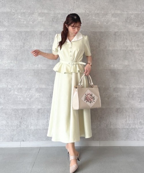 ローズ刺繍トートバッグ（トートバッグ）｜an another angelus（アン