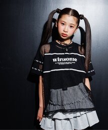 algy | メッシュ切替トップス(Tシャツ/カットソー)