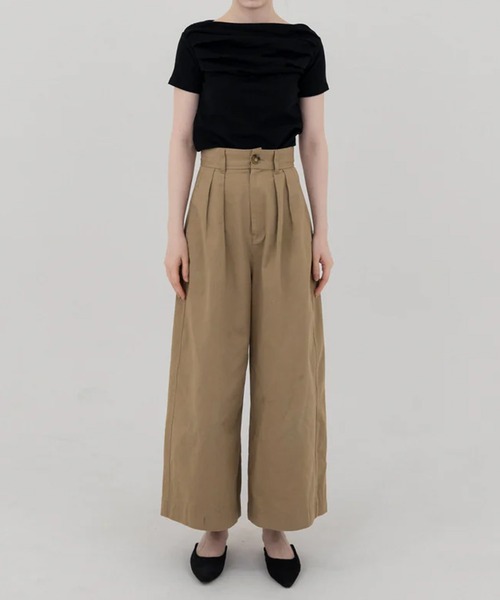 RANCLIC(ランクリック)の「スムースタックTシャツ(Tシャツ/カットソー・レディース・ホワイト/ピンク/ブラック・FREE)」の21枚目の写真