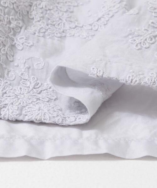 mizuiroind（ミズイロインド）の「mizuiro ind　lacestandcollar wideshirts（シャツ/ブラウス・レディース・ブラック/ライトグレー/オフホワイト・ONE）」の15枚目の写真