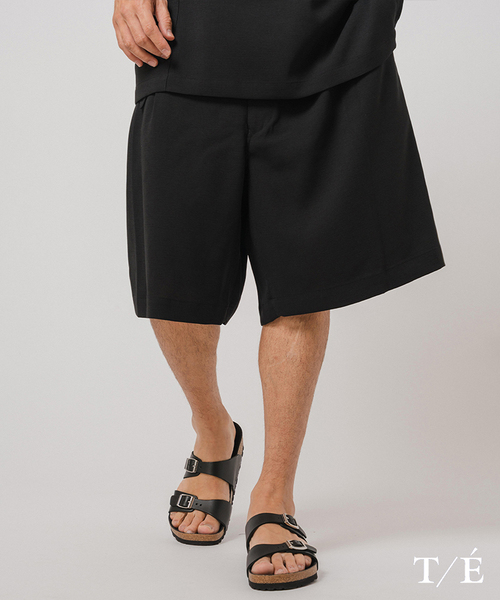 EDIFICE（エディフィス）の「T/E(ティーイー) M38 モーターサイクル ショーツ（その他パンツ・メンズ・ブラック/チャコールグレー・SMALL/MEDIUM/LARGE）」の2枚目の写真