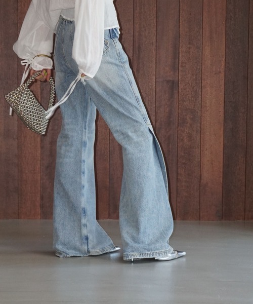 LINKABLE デニム風パンツ DIESEL ディーゼル デニムパンツ サイズ:W25 L32 ブルー