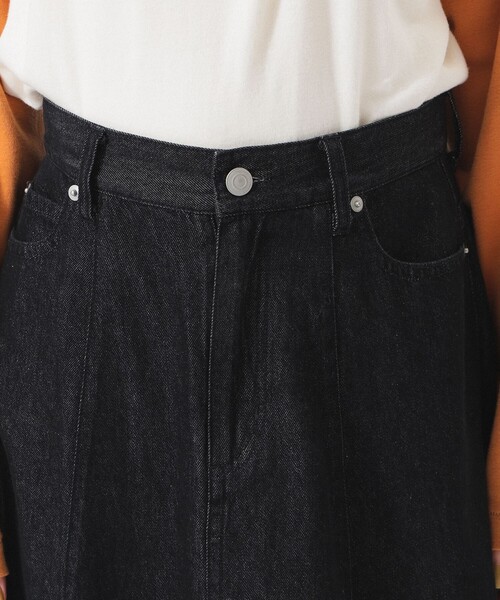 BEAMS BOY(ビームスボーイ)の「【2/5再値下げ】デニム フレア スカート(デニムスカート・レディース・ブラック/インディゴブルー・0/1/2)」の18枚目の写真