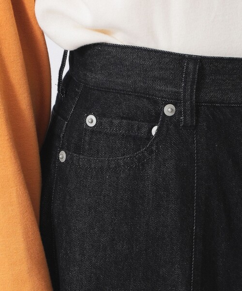 BEAMS BOY(ビームスボーイ)の「【2/5再値下げ】デニム フレア スカート(デニムスカート・レディース・ブラック/インディゴブルー・0/1/2)」の19枚目の写真