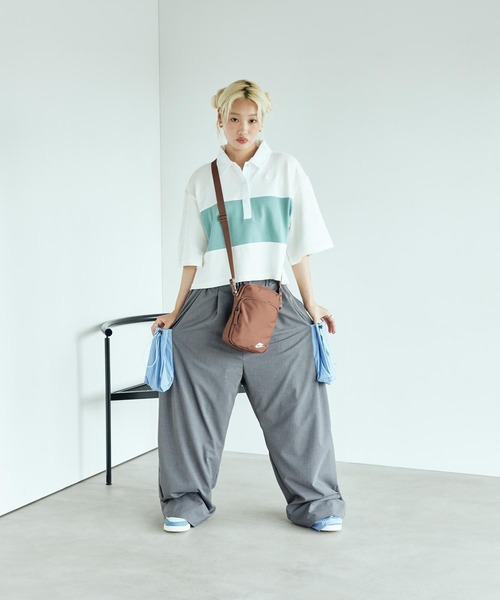 NIKE(ナイキ)の「ナイキ ヘリテージ クロスボディバッグ (4L) / Nike Heritage Crossbody Bag (4L) DB0456-265 Fauna Brown(ボディバッグ/ウエストポーチ・メンズ・ブラウン系その他2・ONE SIZE)」の3枚目の写真