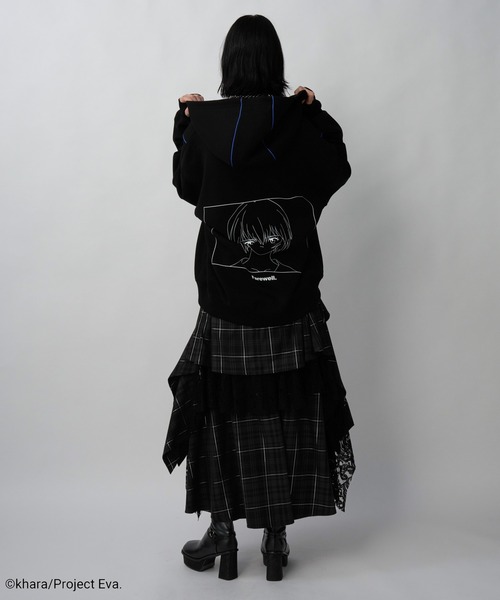 HARE×EVANGELION ジップパーカー　綾波レイ HARE×EVANGELION ジップパーカー 綾波レイ - メルカリ