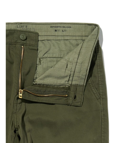 Levi's（リーバイス）の「Levi's/リーバイス XX CHINO オーセンティック リラックス（チノパンツ・メンズ・グリーン・W36 L32/W33 L32/W29 L32/W28 L32/W30 L32/W31 L32/W32 L32/W34 L32）」の11枚目の写真