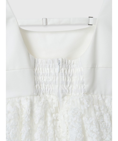 EIMY ISTOIRE（エイミーイストワール）の「ボリュームペプラムトップス（その他トップス・レディース・ホワイト/ブラック・F）」の15枚目の写真