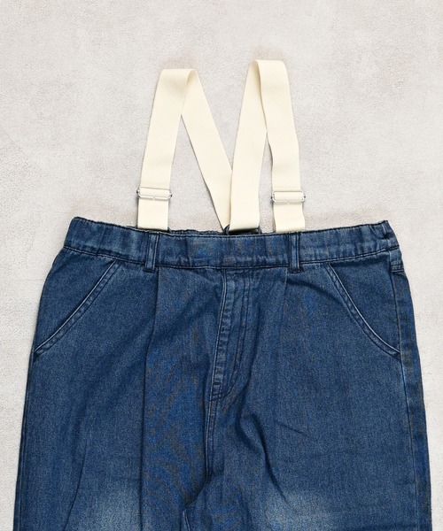 MARKEY'S(マーキーズ)の「デニムエヴォルブサロペット(サロペット/オーバーオール・キッズ・ブルー/ブラック・90/100/110/120/130/140/150)」の6枚目の写真