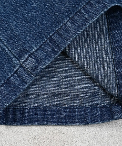 MARKEY'S(マーキーズ)の「デニムエヴォルブサロペット(サロペット/オーバーオール・キッズ・ブルー/ブラック・90/100/110/120/130/140/150)」の9枚目の写真