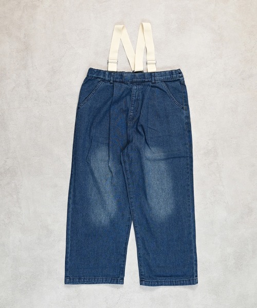 MARKEY'S(マーキーズ)の「デニムエヴォルブサロペット(サロペット/オーバーオール・キッズ・ブルー/ブラック・90/100/110/120/130/140/150)」の11枚目の写真