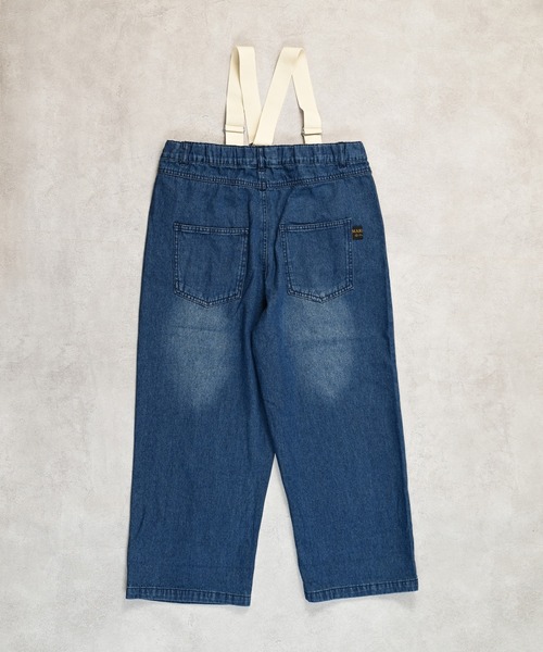 MARKEY'S(マーキーズ)の「デニムエヴォルブサロペット(サロペット/オーバーオール・キッズ・ブルー/ブラック・90/100/110/120/130/140/150)」の12枚目の写真