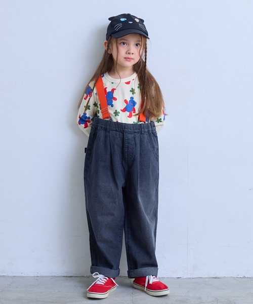 MARKEY'S(マーキーズ)の「デニムエヴォルブサロペット(サロペット/オーバーオール・キッズ・ブルー/ブラック・90/100/110/120/130/140/150)」の19枚目の写真