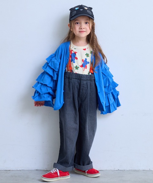 MARKEY'S(マーキーズ)の「デニムエヴォルブサロペット(サロペット/オーバーオール・キッズ・ブルー/ブラック・90/100/110/120/130/140/150)」の20枚目の写真