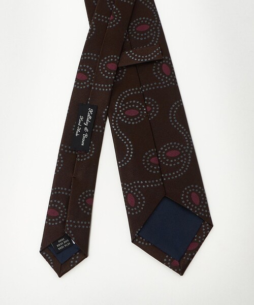 セール】＜HOLLIDAY＆BROWN＞ペイズリー ジャガード ネクタイ