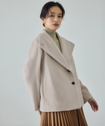 ROPE' | プレミアムカシミヤ ショートコート【25AW】(ステンカラーコート)