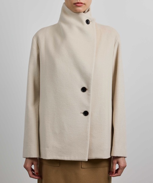 プレミアムカシミヤ ショートコート【25AW】（ステンカラーコート