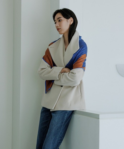 プレミアムカシミヤ ショートコート【25AW】（ステンカラーコート