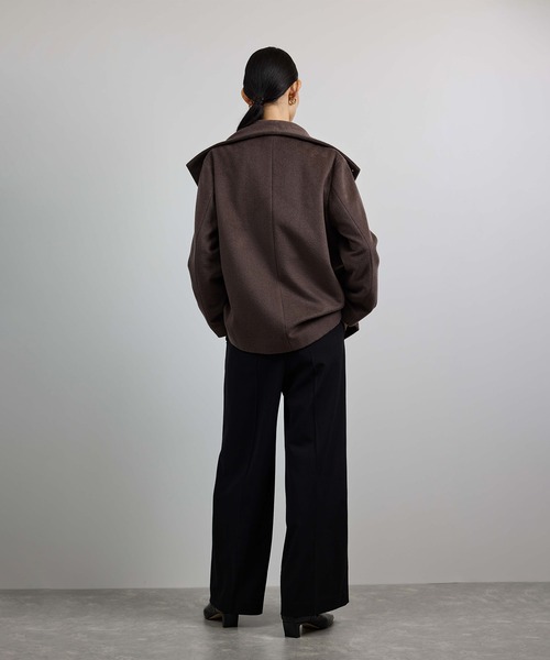 プレミアムカシミヤ ショートコート【25AW】（ステンカラーコート