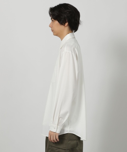 LAKOLE（ラコレ）の「コレラクシャツTR / 592112（シャツ/ブラウス・メンズ・グレー/ホワイト/チャコール/ブラック/ブラウン・LARGE/MEDIUM）」の21枚目の写真