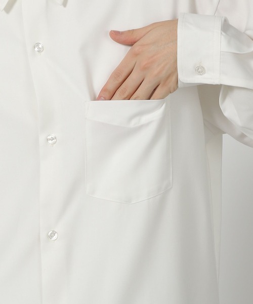 LAKOLE（ラコレ）の「コレラクシャツTR / 592112（シャツ/ブラウス・メンズ・グレー/ホワイト/チャコール/ブラック/ブラウン・LARGE/MEDIUM）」の14枚目の写真