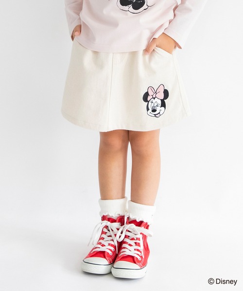 Disney(ディズニー)の「【Disney/ディズニー】刺繍スカート(スカート・キッズ・ピンク/アイボリー・120/90/110/140/130/150/100)」の2枚目の写真