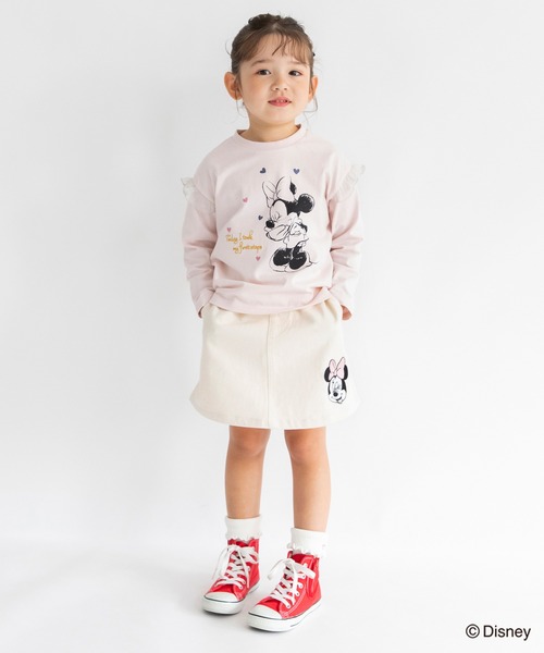 Disney(ディズニー)の「【Disney/ディズニー】刺繍スカート(スカート・キッズ・ピンク/アイボリー・120/90/110/140/130/150/100)」の4枚目の写真