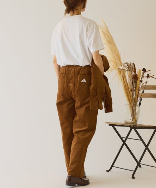 GEVACO(ゲバコ)の「【GEVACO】ワンポイントロゴチェーン刺繍半袖Tシャツ(Tシャツ/カットソー・レディース・ホワイト/レッド/ブラウン・SMALL/LARGE/MEDIUM)」の10枚目の写真