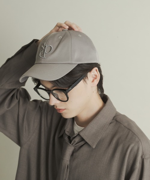 SENSE OF PLACE by URBAN RESEARCH（センスオブプレイスバイアーバンリサーチ）の「logo embroidery ball cap（キャップ・メンズ・ホワイト/ネイビー/グレー・ONE）」の6枚目の写真