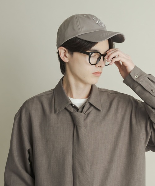 SENSE OF PLACE by URBAN RESEARCH（センスオブプレイスバイアーバンリサーチ）の「logo embroidery ball cap（キャップ・メンズ・ホワイト/ネイビー/グレー・ONE）」の7枚目の写真