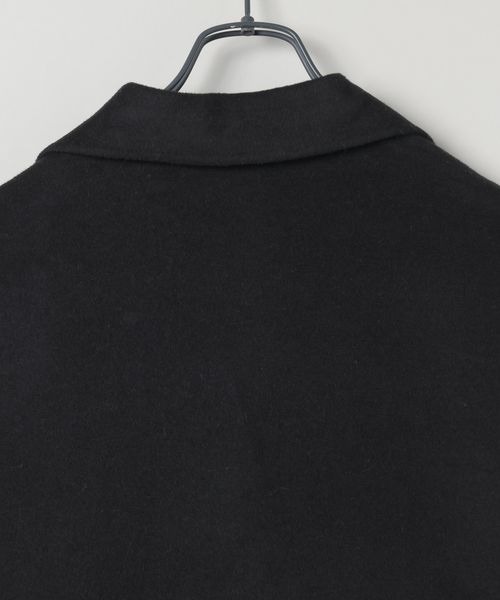 セール】【オンオフで着回し可能☆】ショートビーバーウールミドル