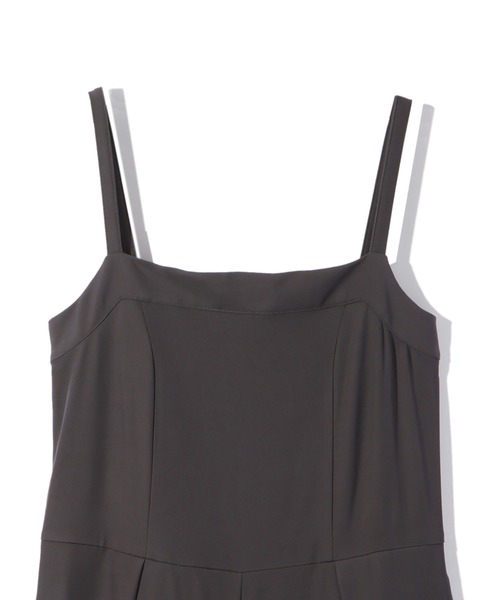 ketty(ケティ)の「タックフレアコンビネゾン≪手洗い可能≫(つなぎ/オールインワン・レディース・チャコールグレー/ネイビー/ブラック・M)」の12枚目の写真