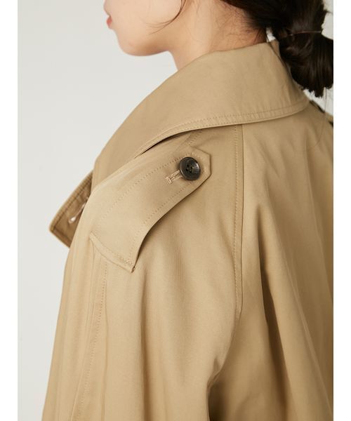 セール】レザーベルトショートトレンチコート（トレンチコート）｜FRAY