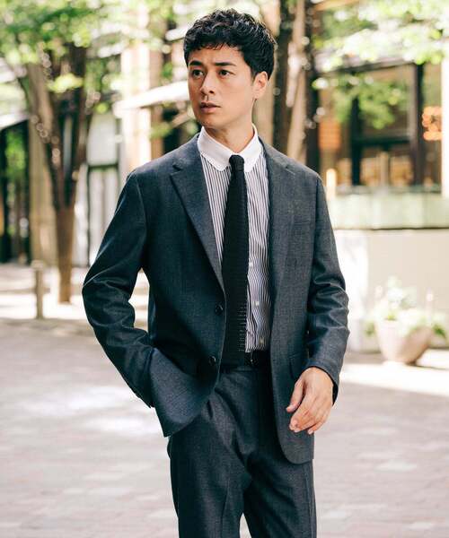 EDIFICE（エディフィス）の「SUPER 120's ウールサキソニー 2