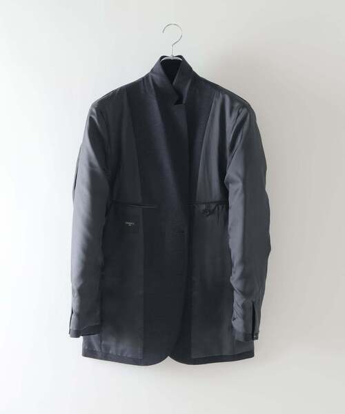 SUPER 120's ウールサキソニー 2ボタン ジャケット【セットアップ着用