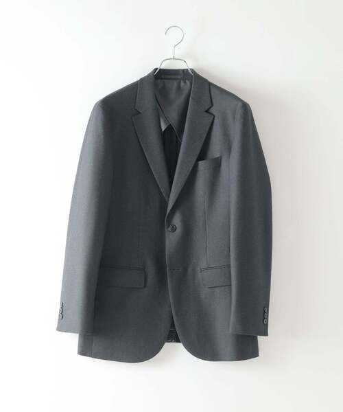 SUPER 120's ウールサキソニー 2ボタン ジャケット【セットアップ着用